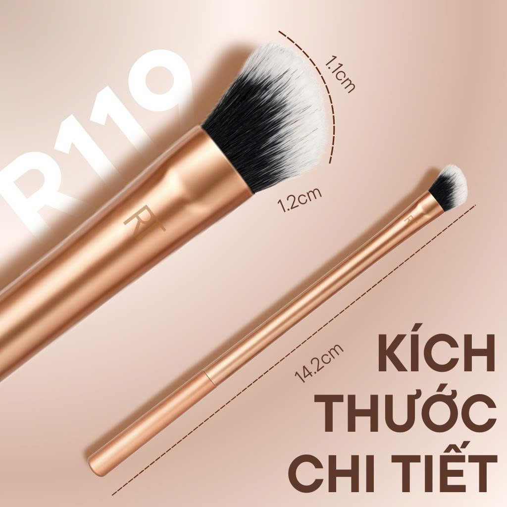 Cọ Tán Mắt Đầu Vát RT Real Techniques Angled Eye Shadow Brush R119